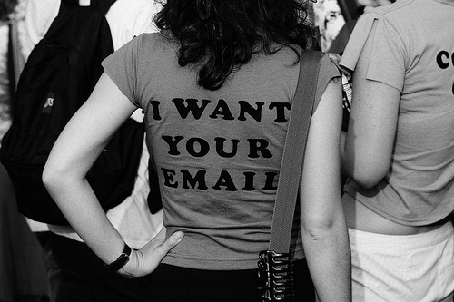 i want email